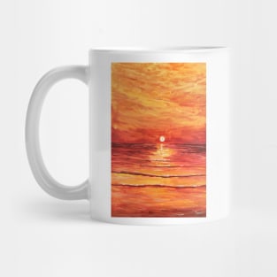 Red Sunset Mug